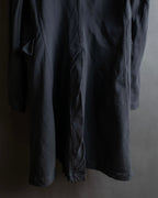 "COMME des GARCONS COMME des GARCONS" Stitchwork placket cut line coat