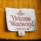 "Vivienne Westwood" Two-tone ribbed switching cardigan