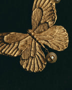 -SPECIAL- “Dior” 2023-24’s Sculpted butterfly pearl long necklace