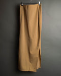 “JIL SANDER” 90’s-00’s Minimal side slit long skirt