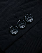 "ARMANI COLLEZIONI" Herringbone weave classical detail set up