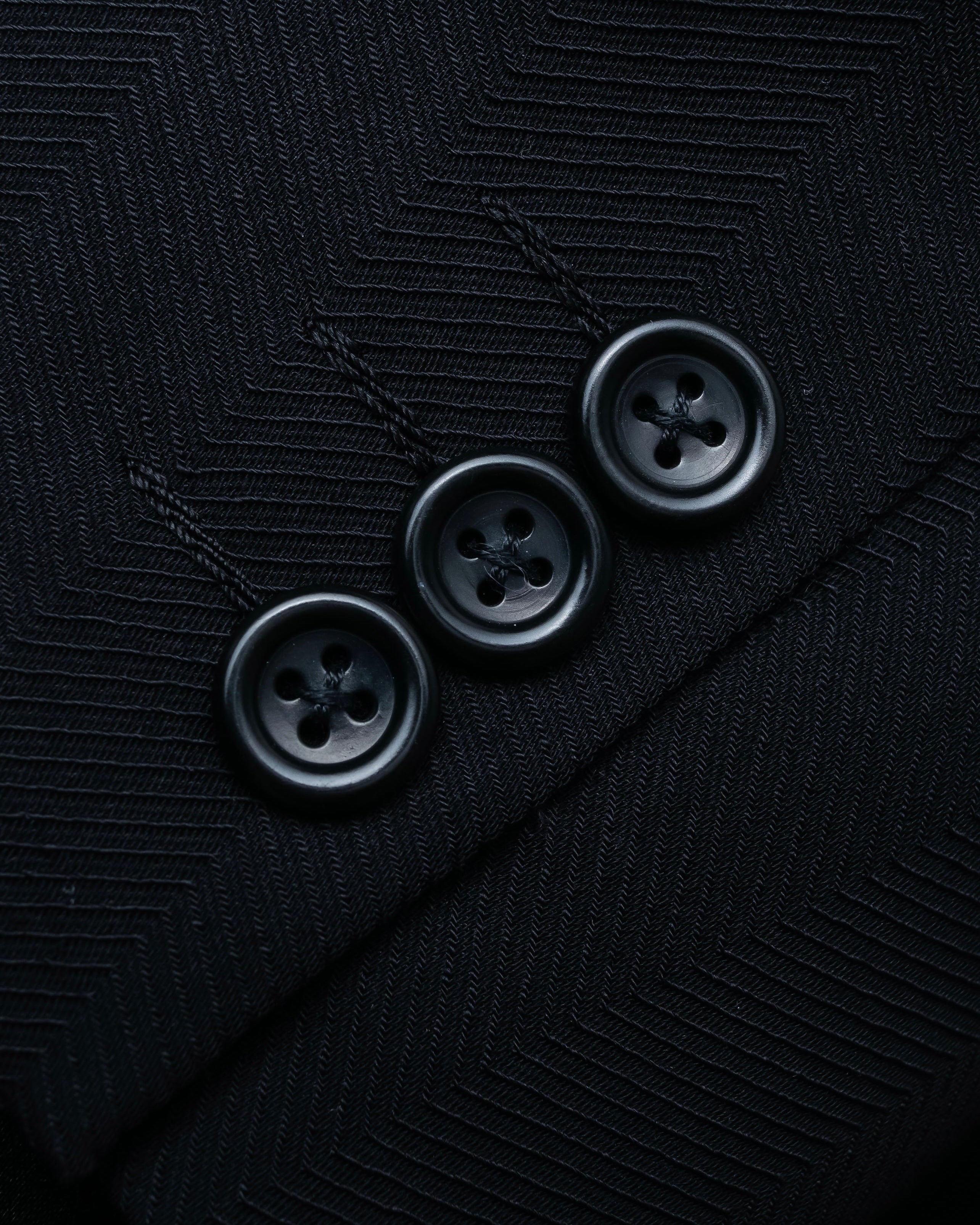 "ARMANI COLLEZIONI" Herringbone weave classical detail set up