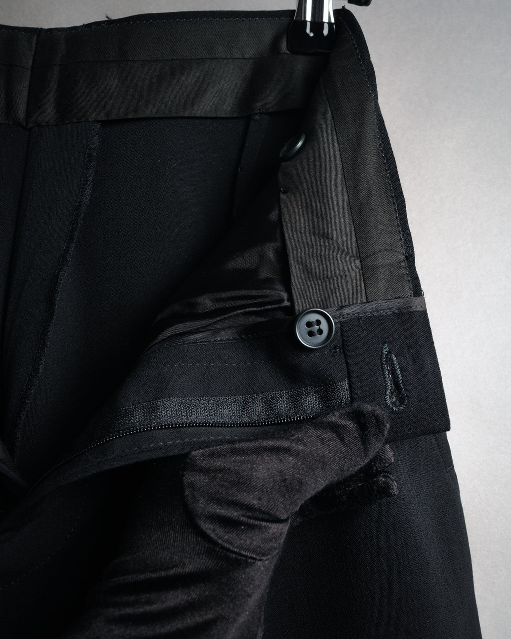 “EMPORIO ARMANI” 90’s-00’s High-waisted wide slacks