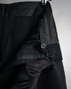 “EMPORIO ARMANI” 90’s-00’s High-waisted wide slacks