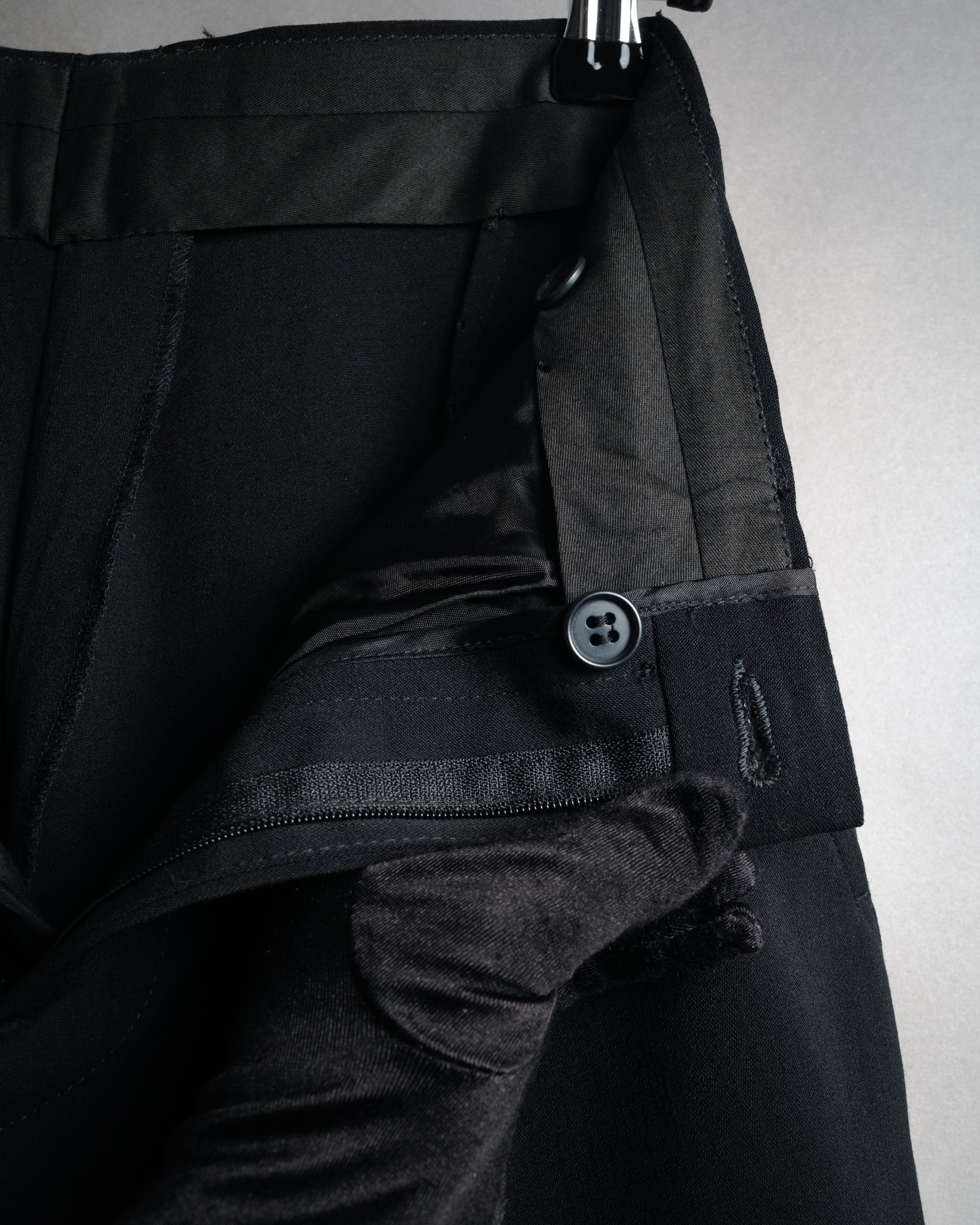 “EMPORIO ARMANI” 90’s-00’s High-waisted wide slacks