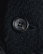 “JUNYA WATANABE” 97AW Textured wool single-breasted coat