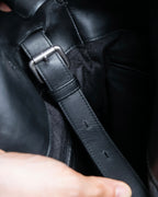 "BOTTEGA VENETA" 19AW Canvas & leather combination 2way bag