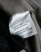 "YVES SAINT LAURENT for men"
Grayish khaki color oversized shirt