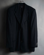 "GIORGIO ARMANI" 90’s pinstripe soft-tailored suit set