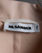 "JIL SANDER" Pink beige color spring coat