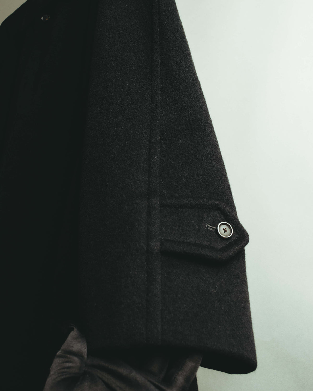 "BURBERRY LONDON" 00's-10's Classic balmacaan coat