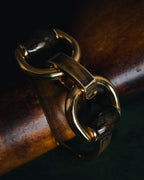 "GUCCI" 00’s Oversized horsebit link bracelet