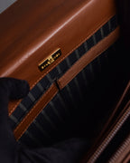 "BALENCIAGA" Water repellent flap square leather bag