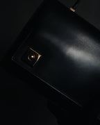 –SPECIAL– "HERMES" 60’s-70’s Box calf piano lock accordion bag