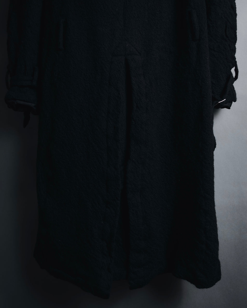 "tricot COMME des GARÇONS" 2007AW shrunk wool trench coat