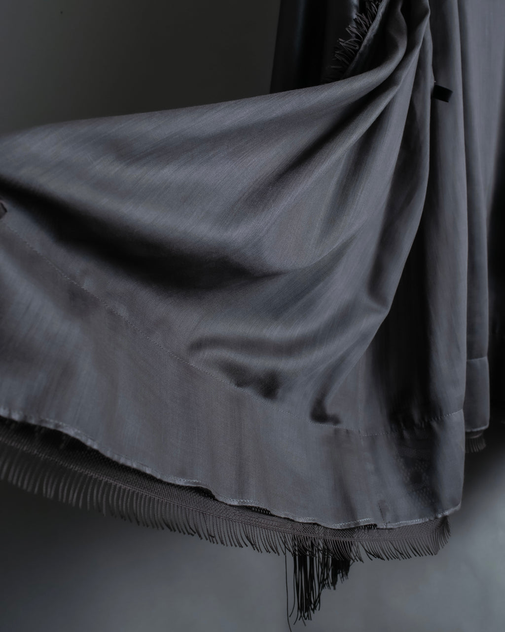 "ISSEY MIYAKE" Fringe design embroidered jacket