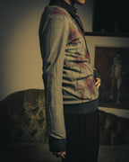 –SPECIAL– "Hermès" 90's-00's Plaid cashmere cardigan