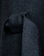 "FENDI" Snap button detail belted trench coat