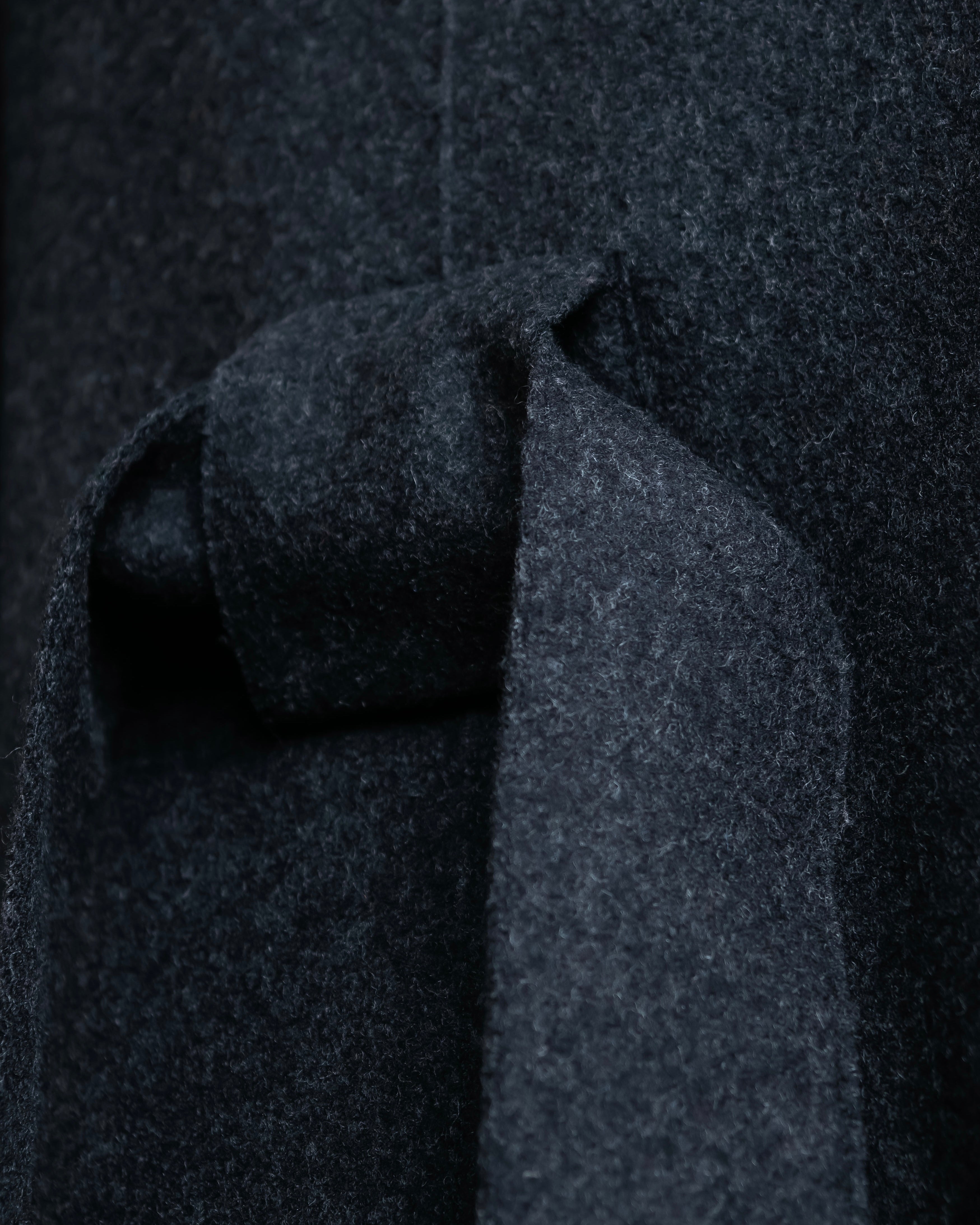 "FENDI" Snap button detail belted trench coat