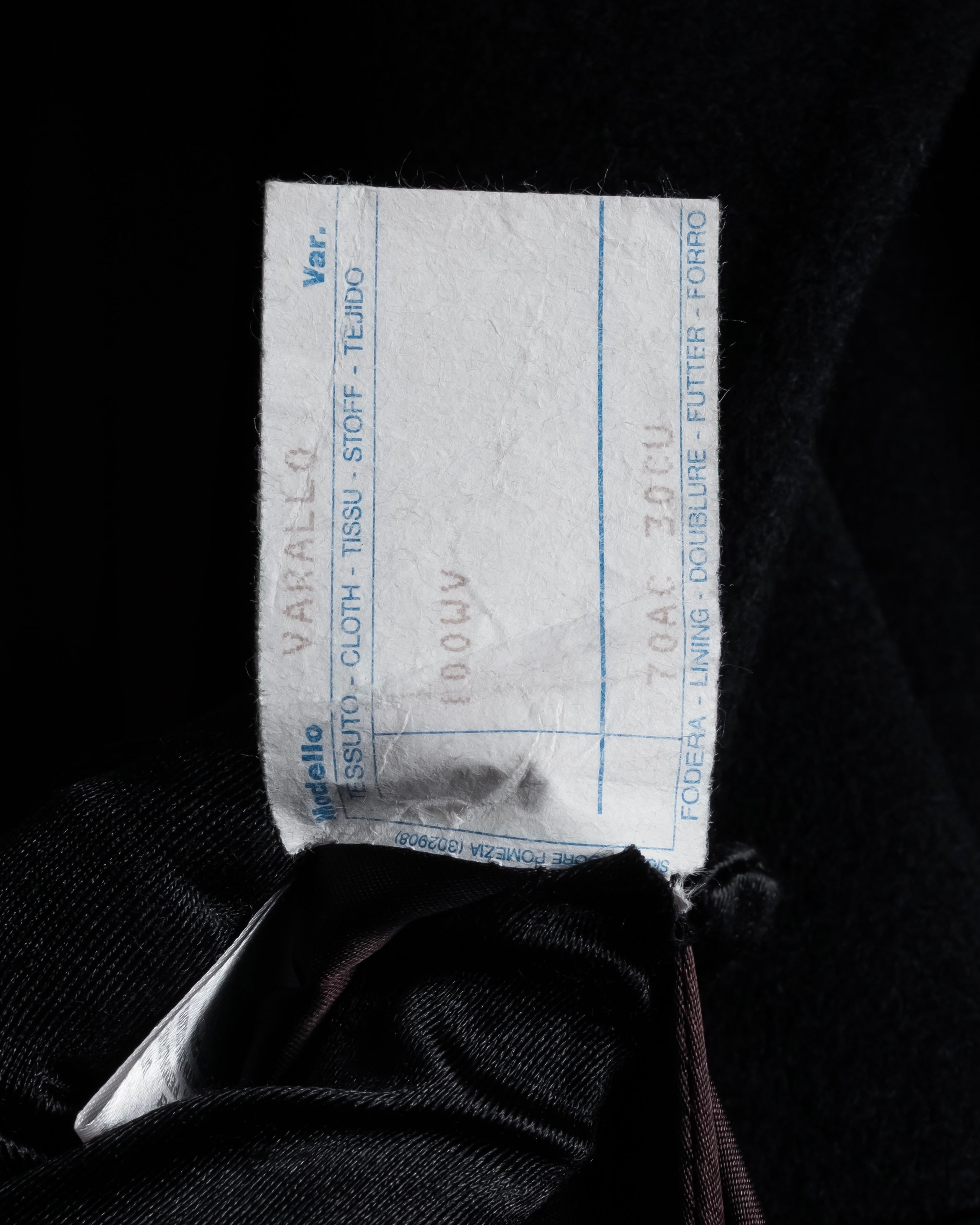 "Max Mara" 90's White tag tailored collar angora mix coat