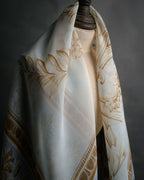 “Christian Dior” 80’s-90’s Classical cornucopia silk scarf