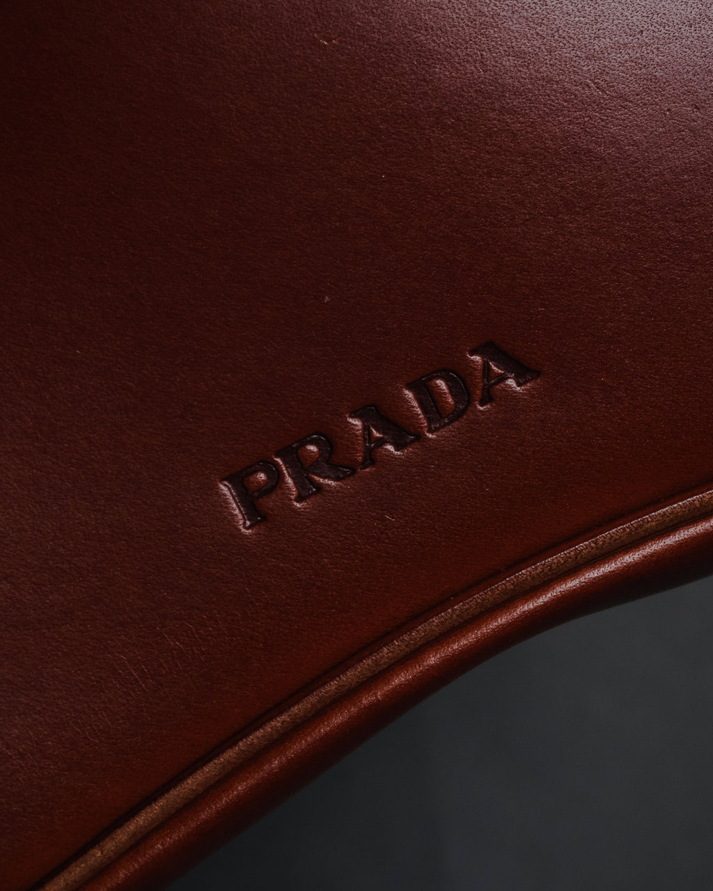 –SPECIAL– "PRADA" 90’s-00’s Minimal strap flap shoulder bag