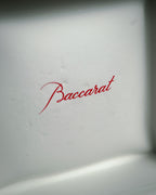 “Baccarat” 00’s Médicis crystal cabochon vermeil ring