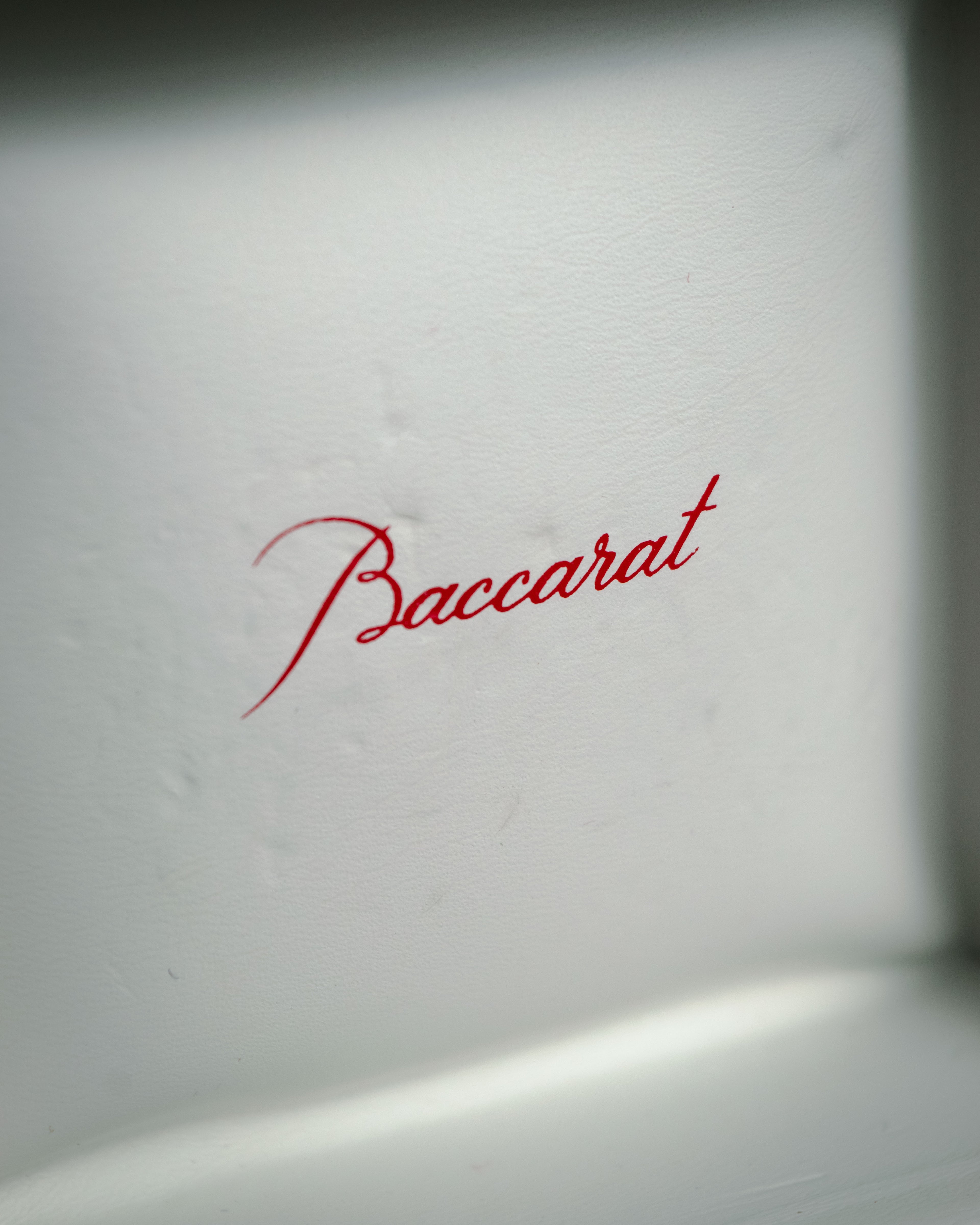 “Baccarat” 00’s Médicis crystal cabochon vermeil ring