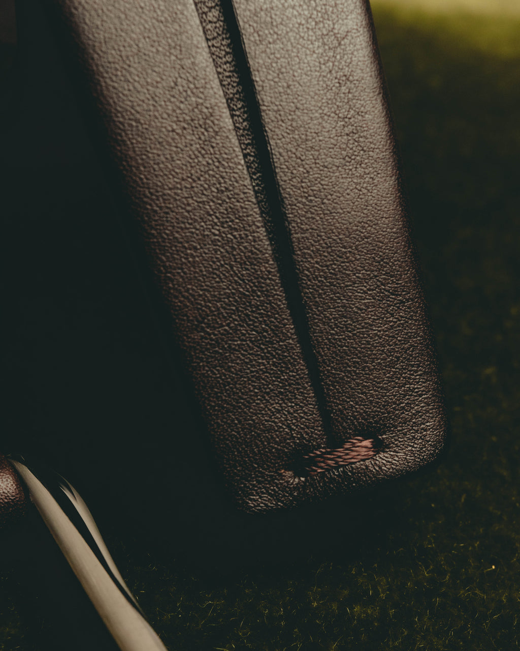 "Ermenegildo Zegna" Classic stitched leather belt