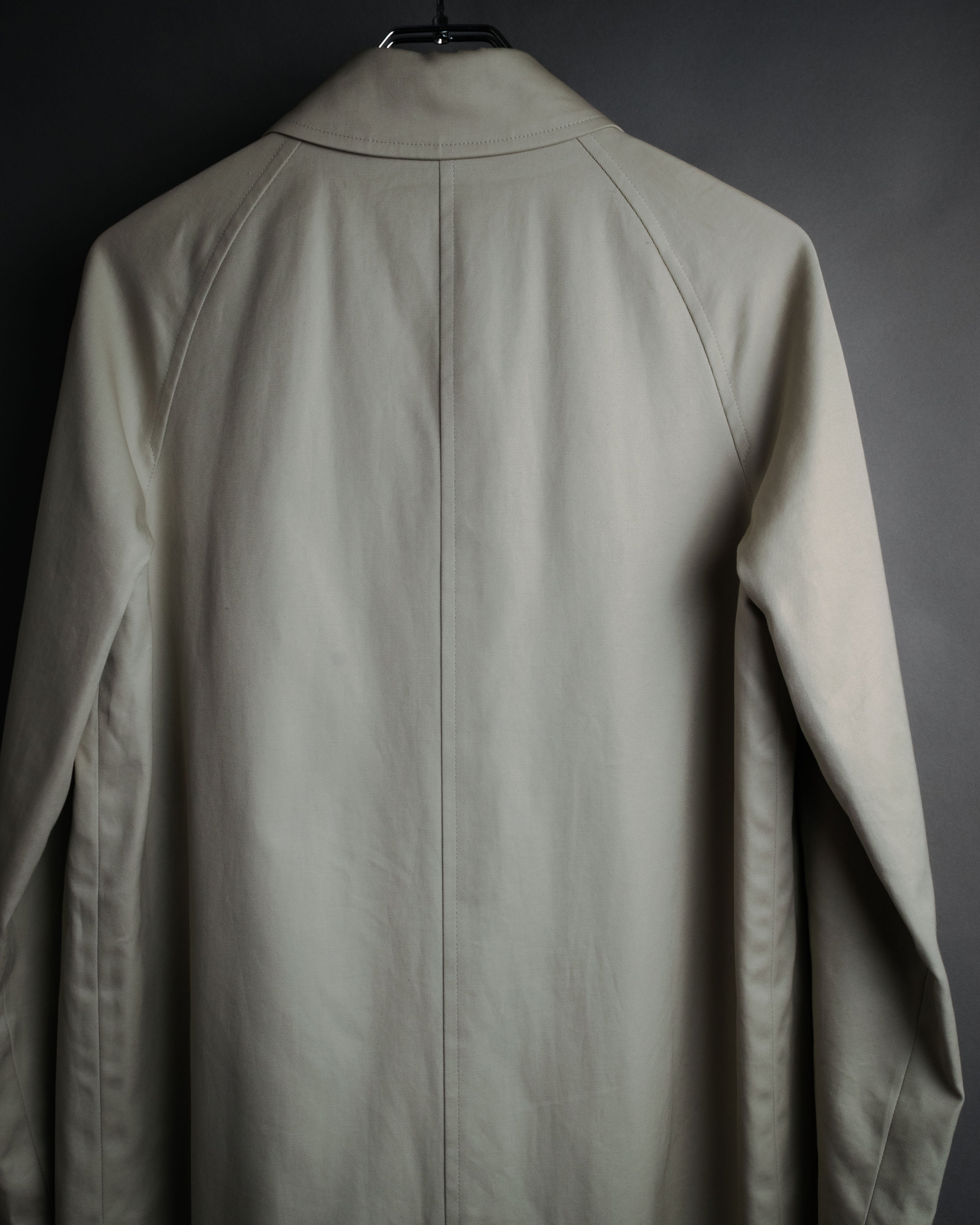 “BURBERRY BLUE LABEL” 2000’s Minimal balmacaan coat