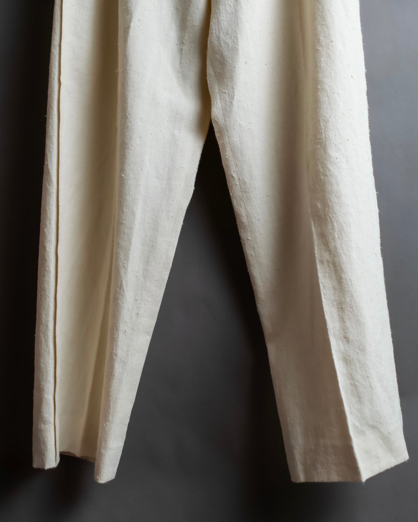 "JIL SANDER" Deep pleat wide tapered slacks