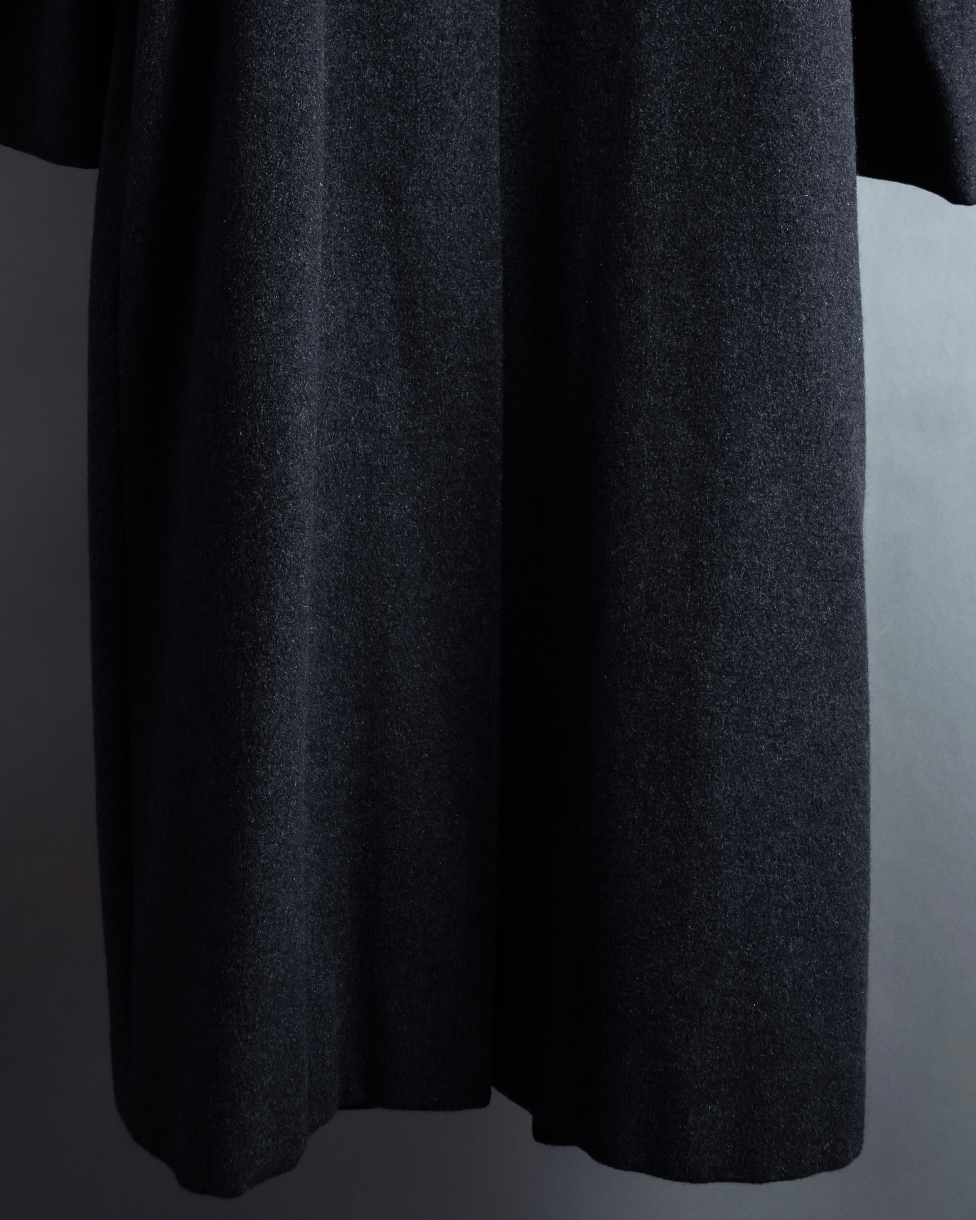 -SPECIAL- "BURBERRYS" 80's-90's Raglan line detail stand collar coat