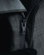 "YVES SAINT LAURENT" 80’s-90’s glen check tailored suit set