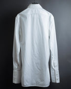 "MAISON MARGIELA" 20AW Long cuff design cotton white shirt