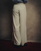 -MOOD MILLÉSIMES-  “BOSS” 20's elegant side slit wide trousers