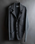 "OUR LEGACY" Patch pocket design lambswool knit jacket