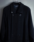 -SPECIAL- "YVES SAINT LAURENT"
80's-90's Raglan sleeves 100% angora stand collar coat