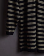 "GIANFRANCO FERRE" Striped contrast collar knit polo