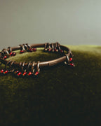 "Jean Paul Gaultier" 90's-00's Sculptural red bead bangle