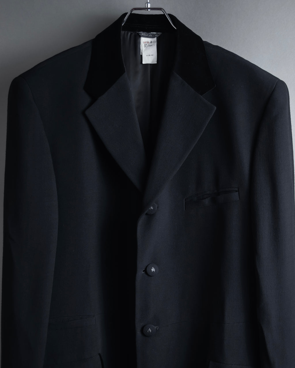 "Gianni Versace" 90’s couture wool-blend long coat