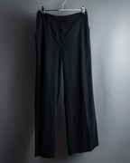 "Christian Dior Boutique Paris" Beautiful waistline wide silhouette Slacks