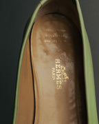 “Hermès” 90’s-00’s Kelly buckle leather loafer