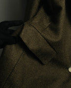 "MISSONI DONNA" 90's Textured knit tailored jacket
