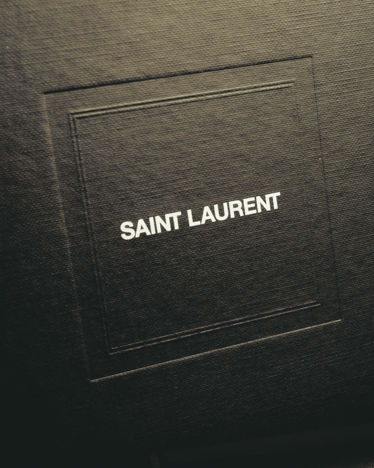 -SPECIAL- “Saint Laurent” 20’s Le Maillon smooth leather chain wallet