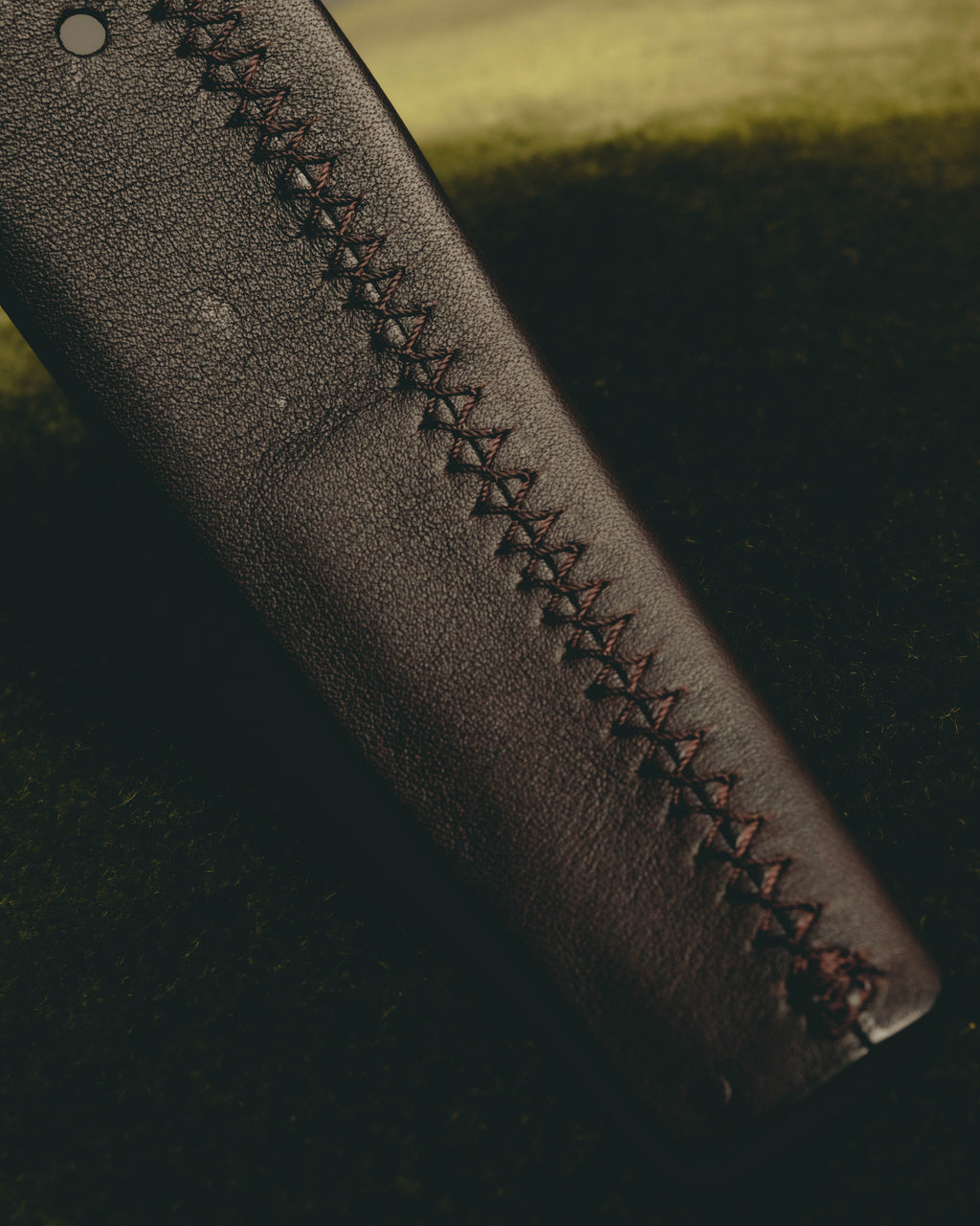 "Ermenegildo Zegna" Classic stitched leather belt