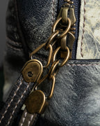 "DOLCE &amp; GABBANA" Miss edge series calf leather 2 way bag