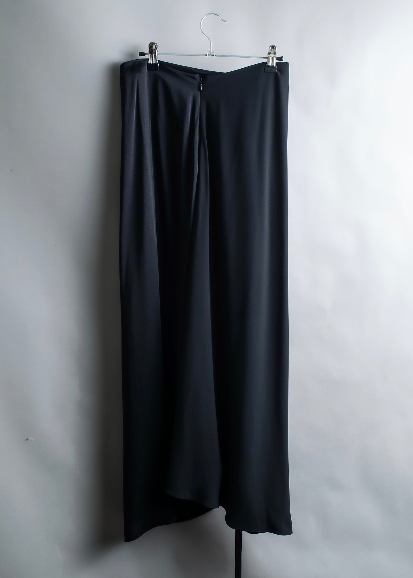 "MARNI" Drawstring design maxi length draping skirt