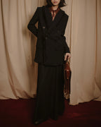 –SPECIAL– "Christian Dior"
98SS fringed peak lapel double breasted jacket