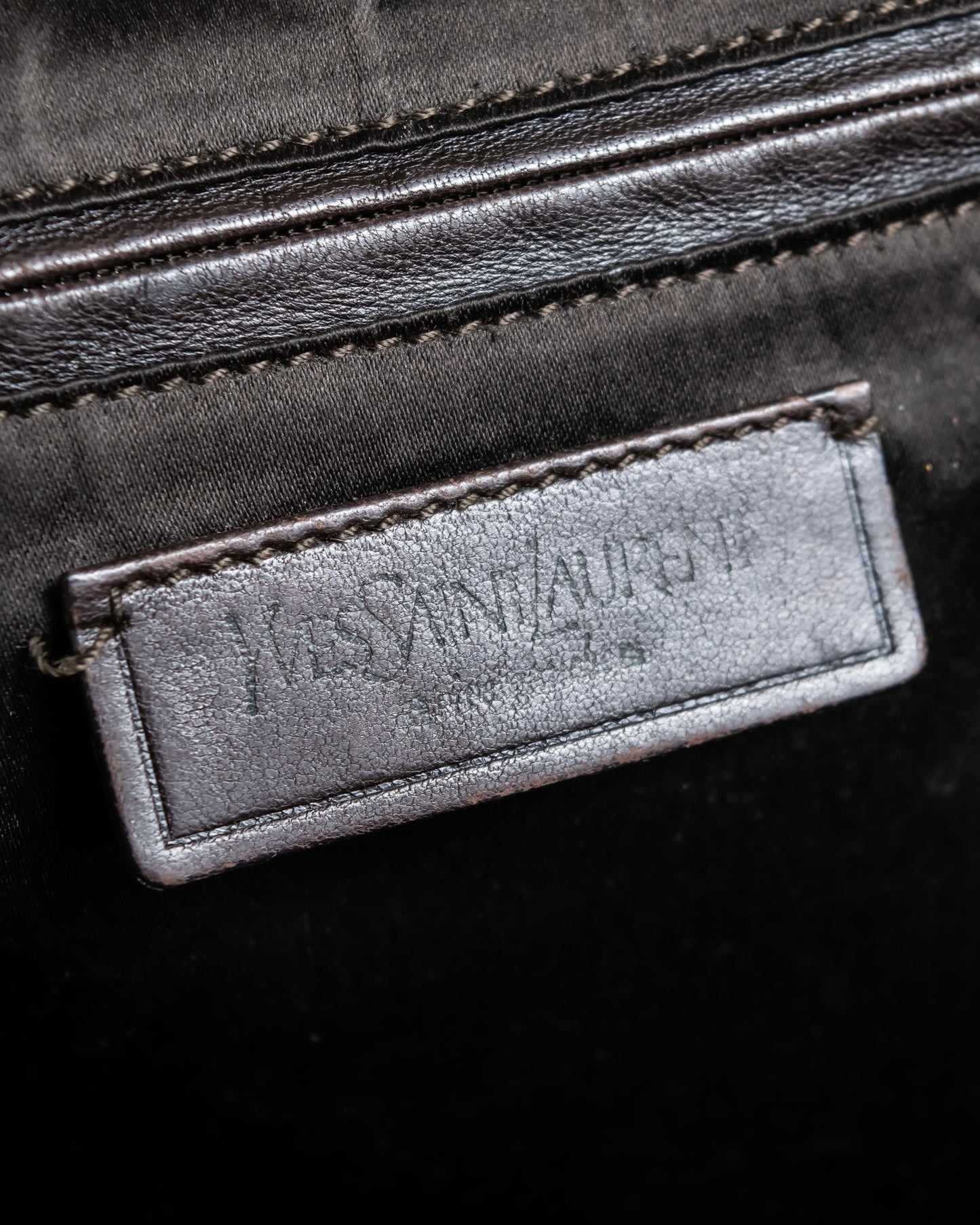 "YVES SAINT LAURENT" Muse to series metal design one handle bag