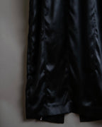 "THOM BROWNE" Shiny long hidden button shirt